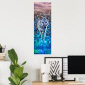 Wolf Puppy INNOCENCE Poster (Heimbüro)