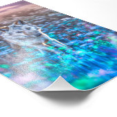 Wolf Puppy LONG MAG IHRE INNOZENZREGIERUNG Fotodruck (Ecke)