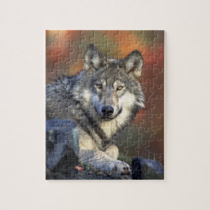 Wolf-Puzzlespiel Puzzle