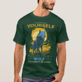 WOLF QUOTES T-Shirt (Vorderseite)