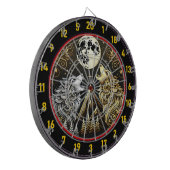 Wolf reflektiert die Freiheit und den Power Dartscheibe (Vorderseite Links)