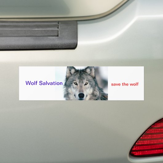 Wolf-Rettungs-Autoaufkleber Autoaufkleber (Auf Auto)