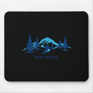 Wolf Ridge Skigebiet in North Carolina Skifahren S Mousepad