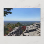 Wolf Rock, Hanging Rock State Park, NC Postkarte (Vorderseite)