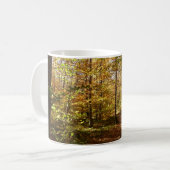 Wolf Rocks Trail im Herbst Pennsylvania Landschaft Kaffeetasse (Vorderseite Links)