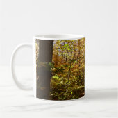 Wolf Rocks Trail im Herbst Pennsylvania Landschaft Kaffeetasse (Links)