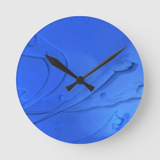 Wolf Room im Hotel de Glace, Quebec, Kanada Runde Wanduhr (Vorderseite)