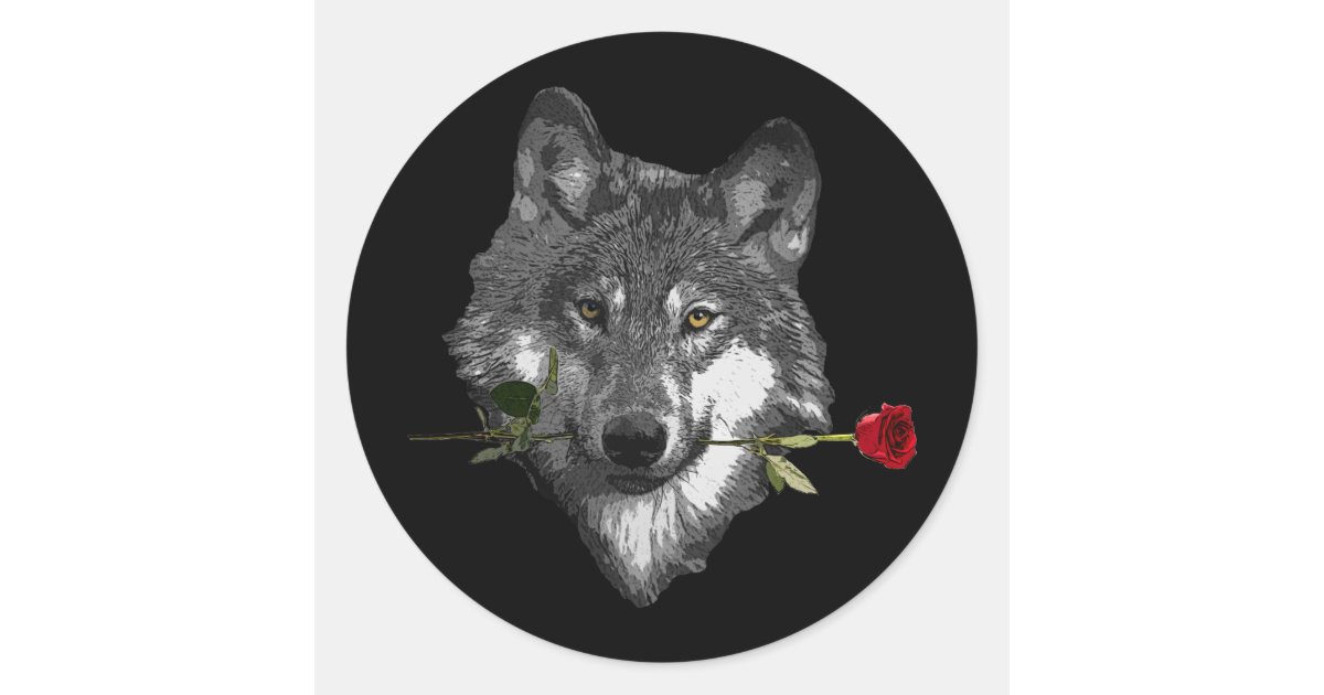 Aufkleber Wolf Aufkleber Wolf