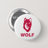 Wolf (rot) button (Vorne & Hinten)