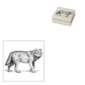 Wolf Rubber Briefmarke Gummistempel (Stempel)