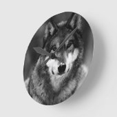Wolf Runde Wanduhr (Winkel)