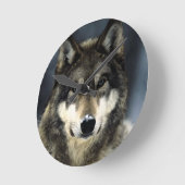 Wolf Runde Wanduhr (Winkel)