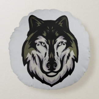 Wolf Rundes Kissen