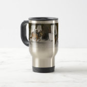 Wolf RunningTravel Tasse (Vorderseite Links)