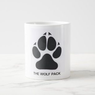 Wolf-Satz-Kaffee-Tasse Jumbo-Tasse