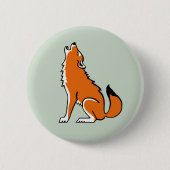 Wolf - Schaltfläche Button (Vorderseite)