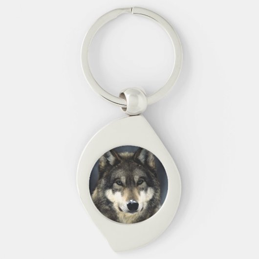 Wolf Schlüsselanhänger (Vorderseite)