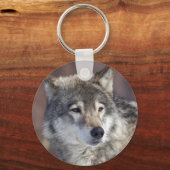 Wolf Schlüsselanhänger (Vorderseite)