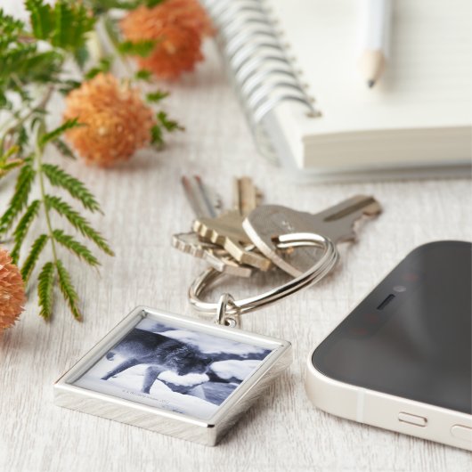 Wolf Schlüsselanhänger (Seite)