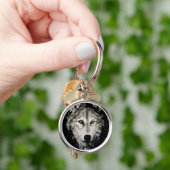 Wolf Schlüsselanhänger (Hand)
