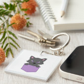 Wolf Schlüsselanhänger (Vorderseite rechts)