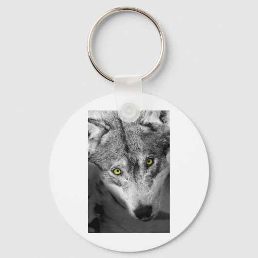 Wolf Schlüsselanhänger (Vorderseite)