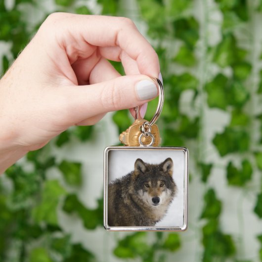 Wolf Schlüsselanhänger (Hand)