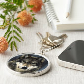 Wolf Schlüsselanhänger (Seite)