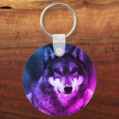 Wolf Schlüsselanhänger (Vorderseite)