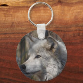 Wolf Schlüsselanhänger (Vorderseite)