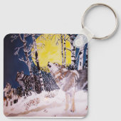 WOLF-SCHLÜSSELANHÄNGER SCHLÜSSELANHÄNGER (Rückseite)