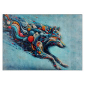 Wolf Schneidebrett (Vorderseite)