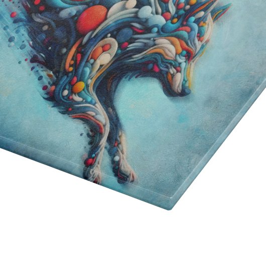 Wolf Schneidebrett (Ecke)