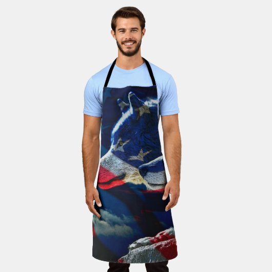 Wolf Schürze (Getragen)