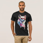 Wolf schwänzt T-Shirt (Vorne ganz)