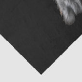 Wolf Seidenpapier (Detail)