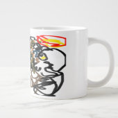 Wolf Set Herbst Jumbo-Tasse (Rechts)