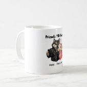 Wolf & Sheep Selfie Tasse (Vorderseite Links)