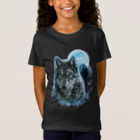 Wolf-Shirt, Grauer Wolf-Jagdgelände, Icy Moon