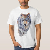 Wolf-Shirt T-Shirt (Vorderseite)