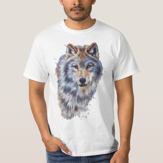 Wolf-Shirt T-Shirt (Vorderseite)