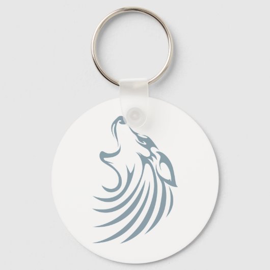 Wolf Shirts | Logo für Coole Wolf-Shirts Schlüsselanhänger (Vorderseite)