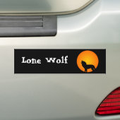 Wolf-Silhouette Autoaufkleber (Auf Auto)