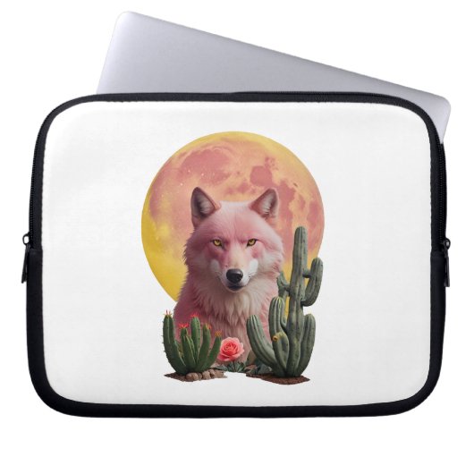 Wolf Six: Neopren Laptop-Sieb 10 Zoll Laptopschutzhülle (Vorderseite)