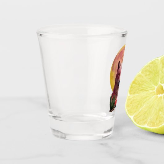 Wolf Six: Schnapsglas (Links)