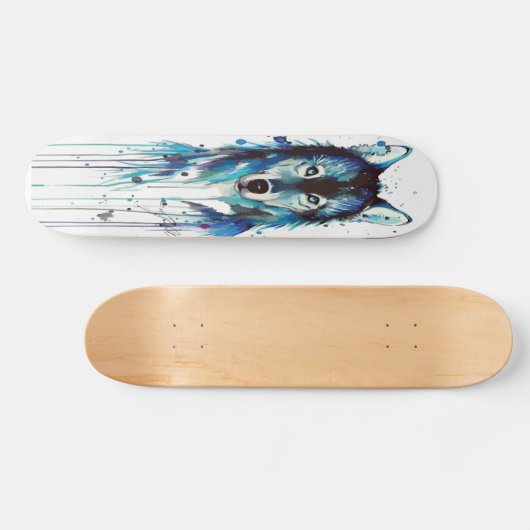 Wolf Skateboard (Horizontal)