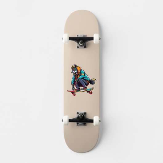 Wolf Skateboard (Vorderseite)