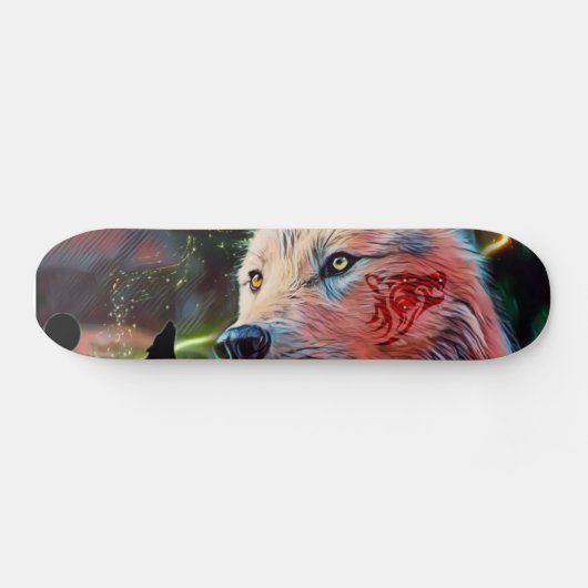 Wolf Skateboard (Horizontal)