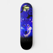 Wolf-Skateboard Skateboard (Vorderseite)
