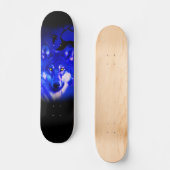 Wolf-Skateboard Skateboard (Vorderseite)